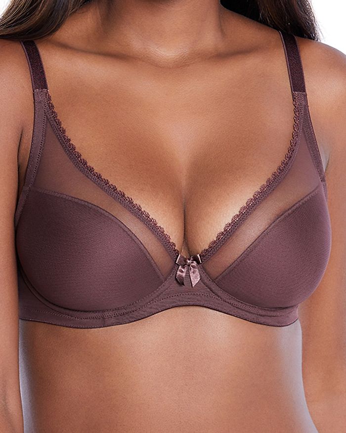 Victoire Бюстгальтер с глубоким вырезом Journelle, коричневый
Victoire Бюстгальтер с глубоким вырезом Journelle, коричневый