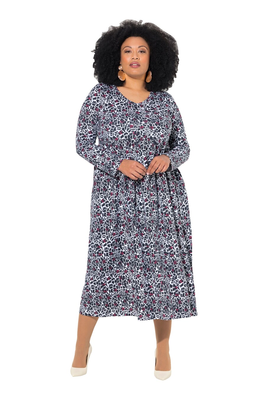 Платье Ulla Popken, темно-синий
Платье Ulla Popken, темно-синий