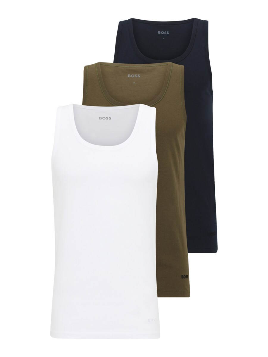 Майка BOSS Classic, цвет Navy/Khaki/White
Майка BOSS Classic, цвет Navy/Khaki/White