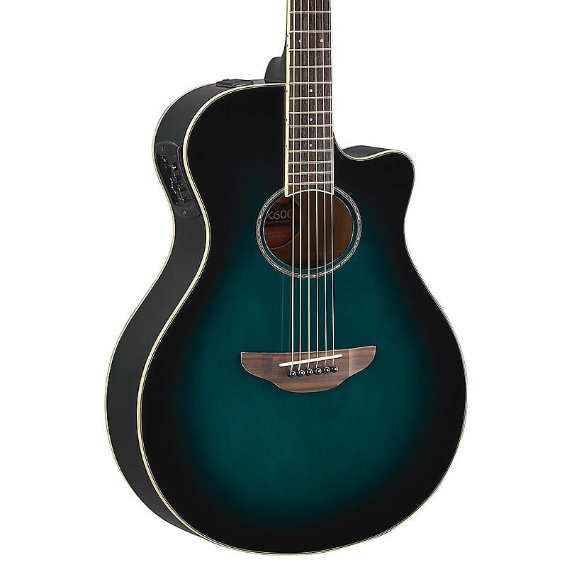 Совершенно новый Yamaha APX600 Thinline с электроникой Oriental Blue Burst APX600 Thinline with Electronics
Совершенно новый Yamaha APX600 Thinline с электроникой Oriental Blue Burst APX600 Thinline with Electronics