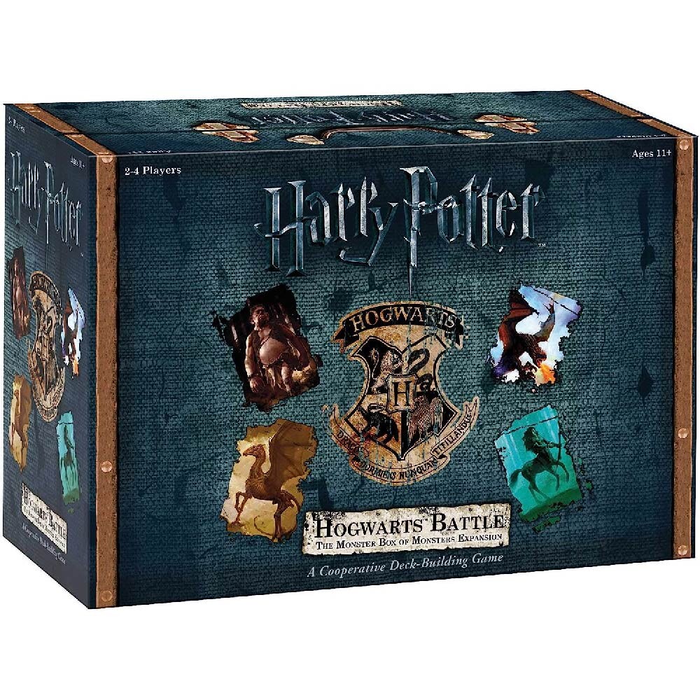 Настольная игра USAOPOLY Hogwarts Battle The Monster Box of Monsters Expansion
Настольная игра USAOPOLY Hogwarts Battle The Monster Box of Monsters Expansion
