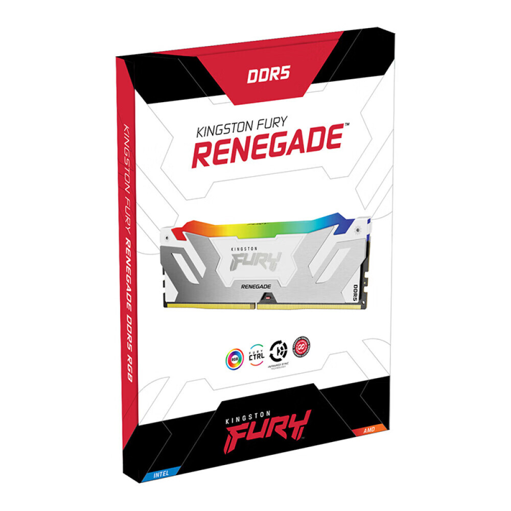 Оперативная память Kingston Fury Renegade, 32 Гб DDR5 (2x16 Гб), 6400 МГц, KF564C32RWAK2-32
Оперативная память Kingston Fury Renegade, 32 Гб DDR5 (2x16 Гб), 6400 МГц, KF564C32RWAK2-32