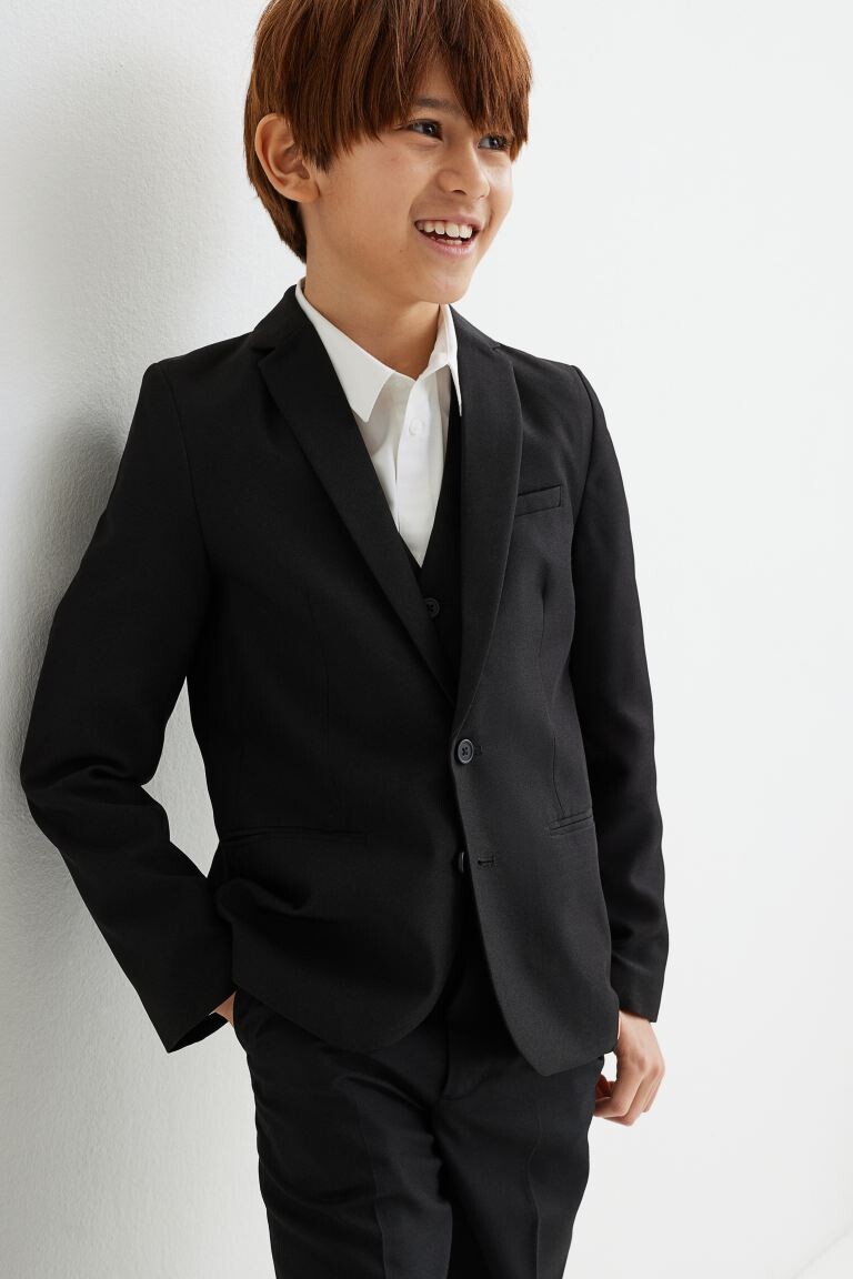 Классический пиджак H&M, черный
Классический пиджак H&M, черный