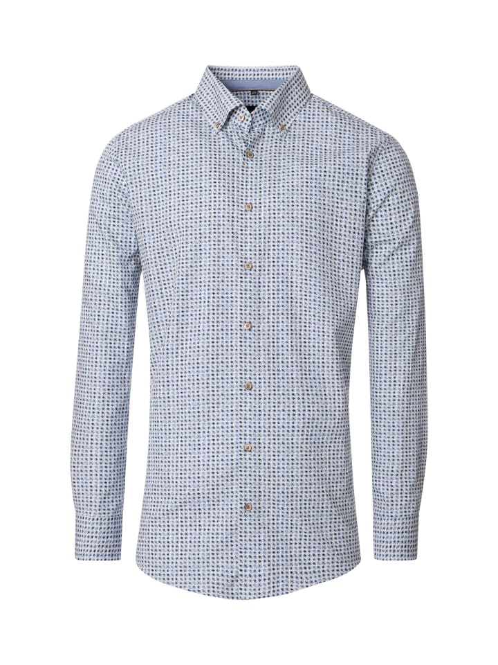 Деловая рубашка синего цвета Venti
Деловая рубашка синего цвета Venti