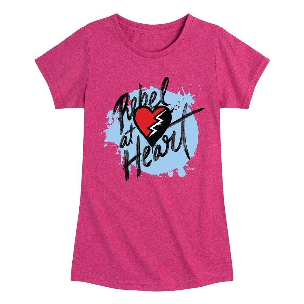 Футболка «Потомки Диснея» для 4 девочек 7–16 лет «Бунтарь в сердце» Disney, цвет Heather Dark Pink
Футболка «Потомки Диснея» для 4 девочек 7–16 лет «Бунтарь в сердце» Disney, цвет Heather Dark Pink