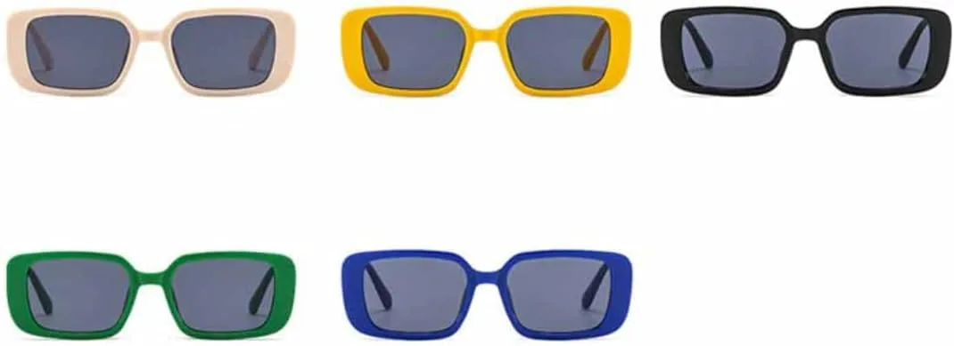 Солнцезащитные очки с защитой UV400 | Маленькая оправа, цветные линзы | Для женщин и мужчин, для занятий спортом на открытом воздухе и вождения DSVIGF, Green Gray
Солнцезащитные очки с защитой UV400 | Маленькая оправа, цветные линзы | Для женщин и мужчин, для занятий спортом на открытом воздухе и вождения DSVIGF, Green Gray