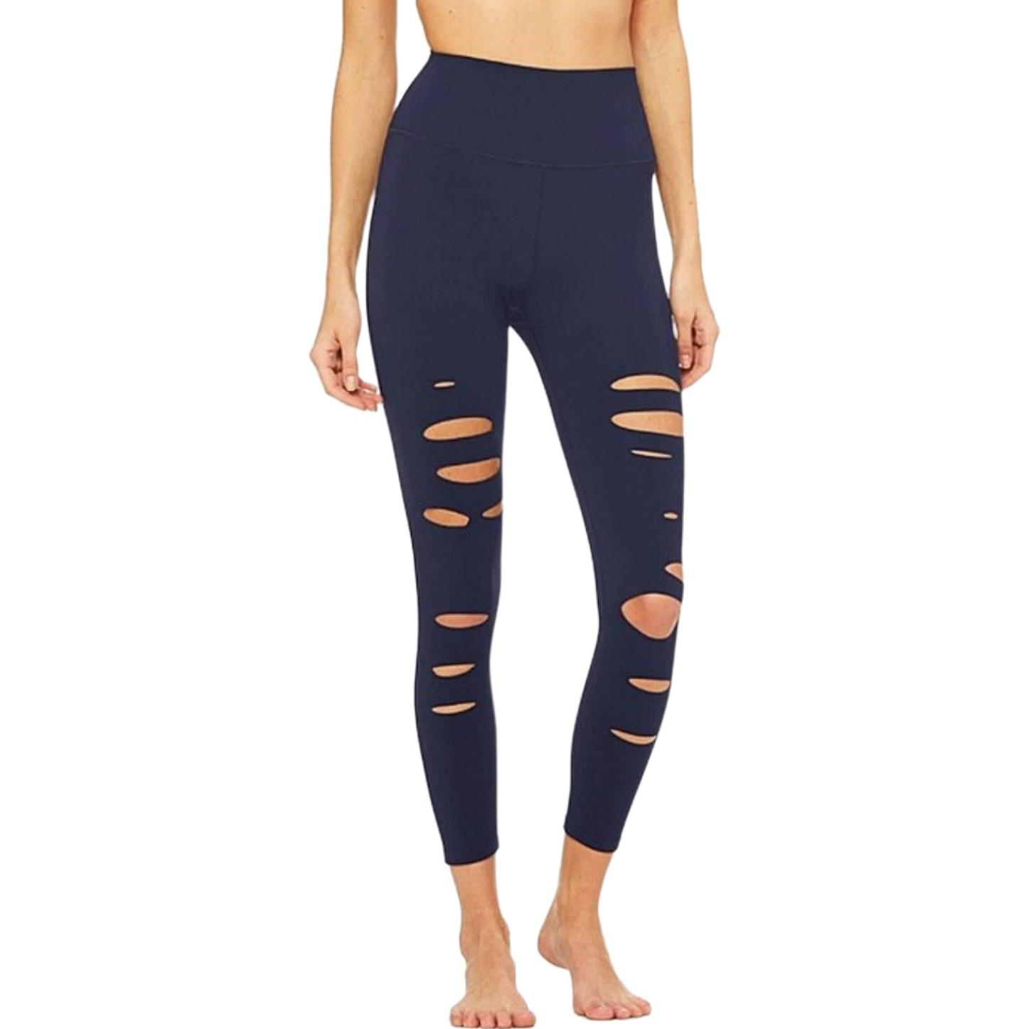 Женские леггинсы ALO RIPPED WARRIOR RIPPED WARRIOR Alo Yoga, синий/темно-синий
Женские леггинсы ALO RIPPED WARRIOR RIPPED WARRIOR Alo Yoga, синий/темно-синий