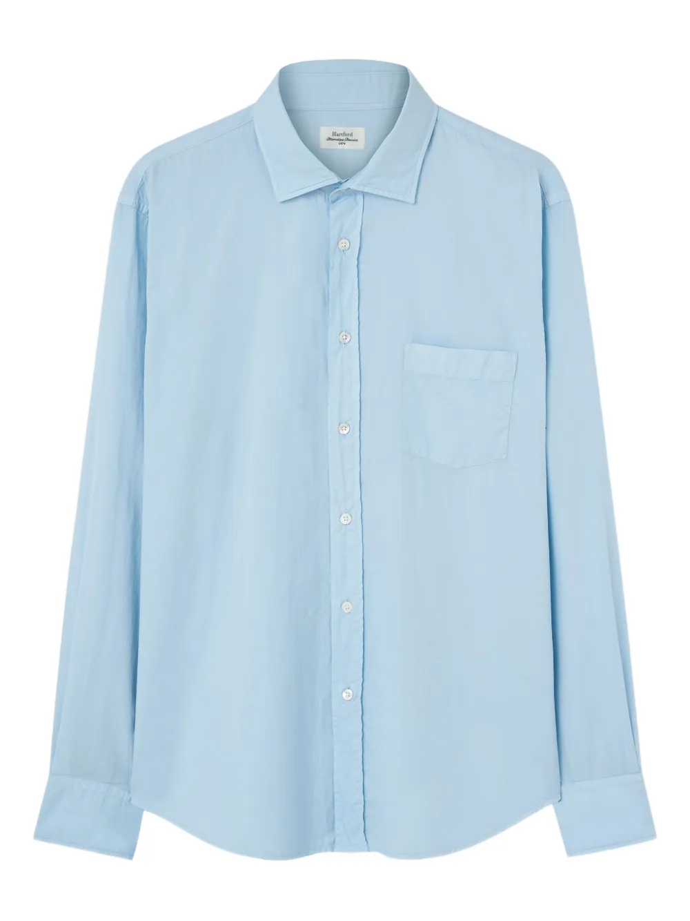 Рубашка с длинными рукавами и карманом HARTFORD, синий
Рубашка с длинными рукавами и карманом HARTFORD, синий