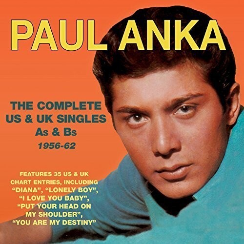 CD диск Anka, Paul: Complete Us & UK Singles As & BS 1956-62
CD диск Anka, Paul: Complete Us & UK Singles As & BS 1956-62