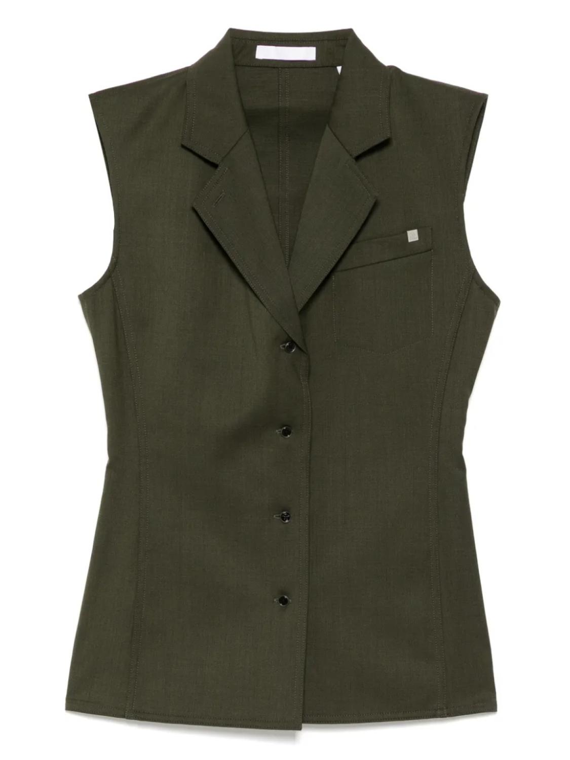 Скромный жилет Helmut Lang, зеленый
Скромный жилет Helmut Lang, зеленый