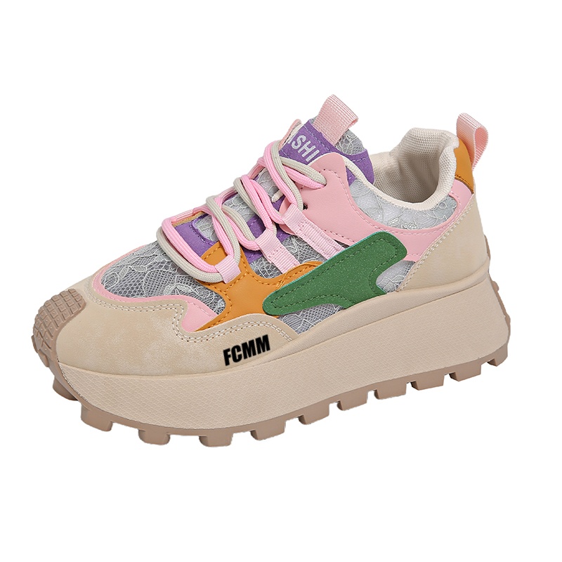 Нескользящие износостойкие низкие повседневные кроссовки для детей FCMM, розовый 
Нескользящие износостойкие низкие повседневные кроссовки для детей FCMM, розовый