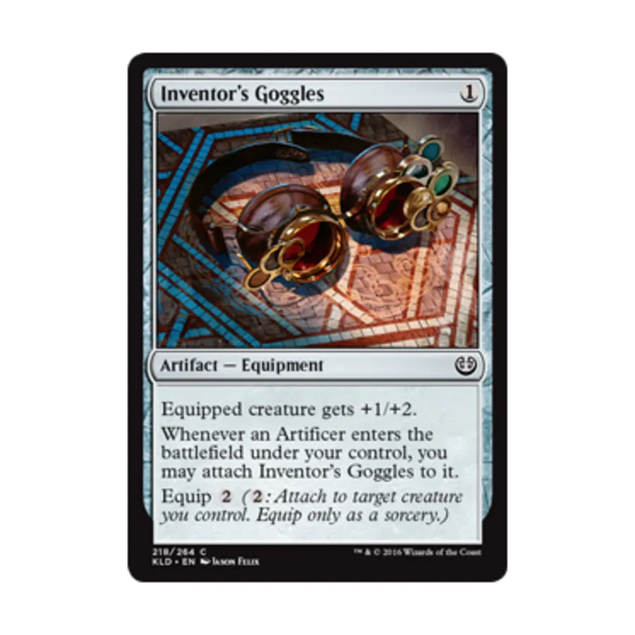 CCG Очки изобретателя (С), MTG - Kaladesh
CCG Очки изобретателя (С), MTG - Kaladesh