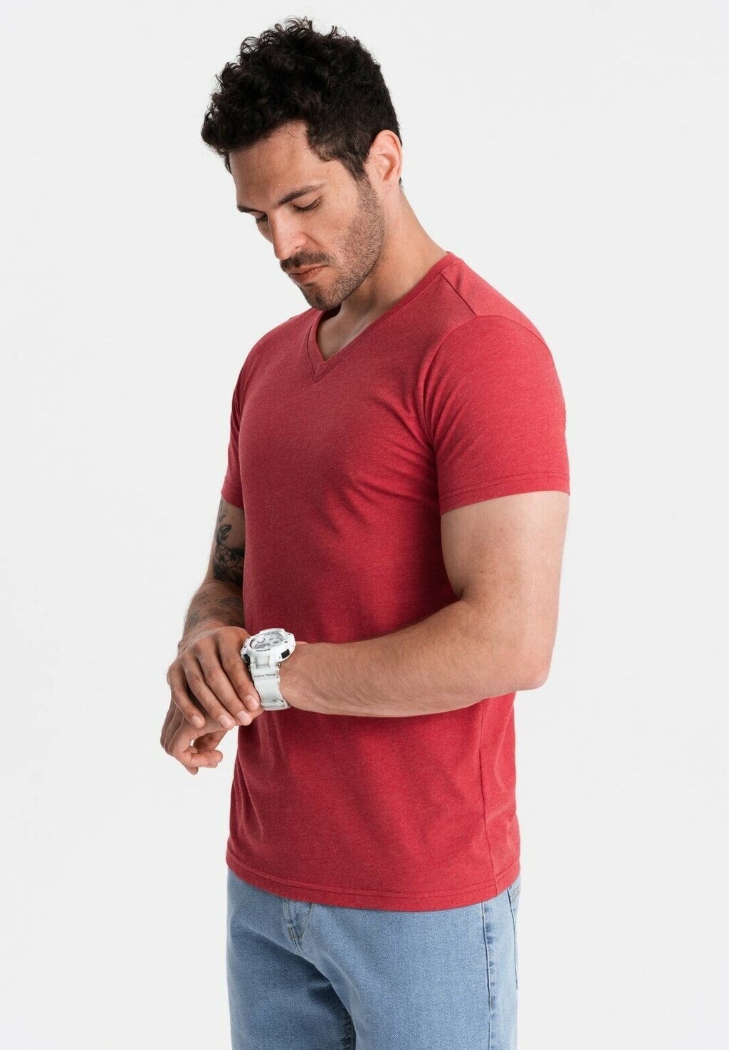 Базовая футболка Ombre, темно-красный мраморный
Базовая футболка Ombre, темно-красный мраморный