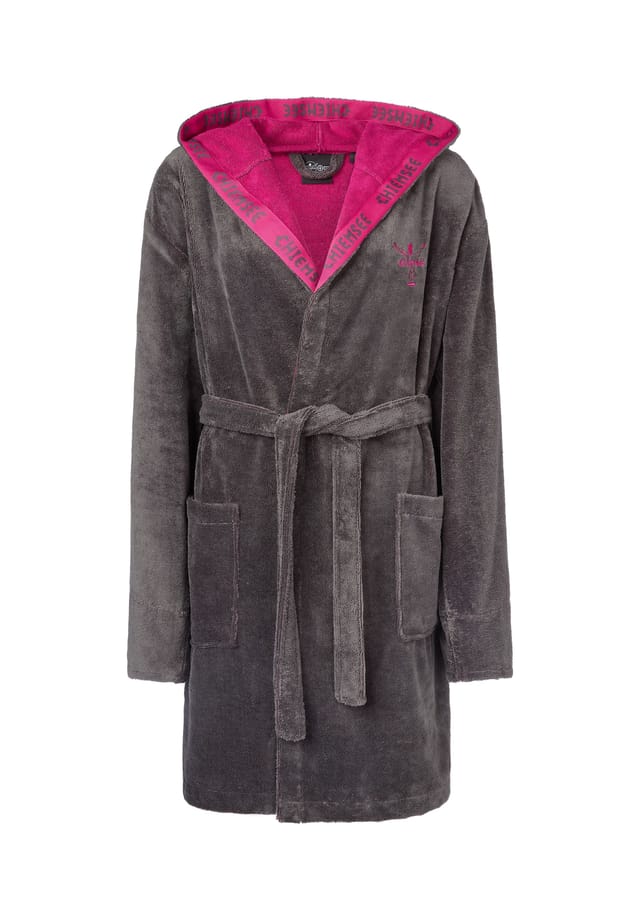 Халат Nazare из приятного на ощупь велюра и впитывающей махровой ткани. Chiemsee, розовый
Халат Nazare из приятного на ощупь велюра и впитывающей махровой ткани. Chiemsee, розовый