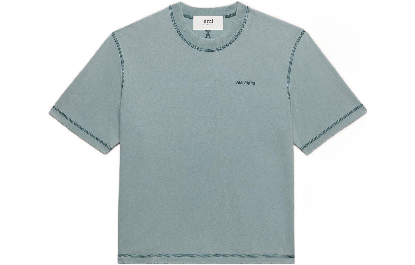 Футболка Ami Fade Out AMIPARIS, цвет аквамариновый камень
Футболка Ami Fade Out AMIPARIS, цвет аквамариновый камень