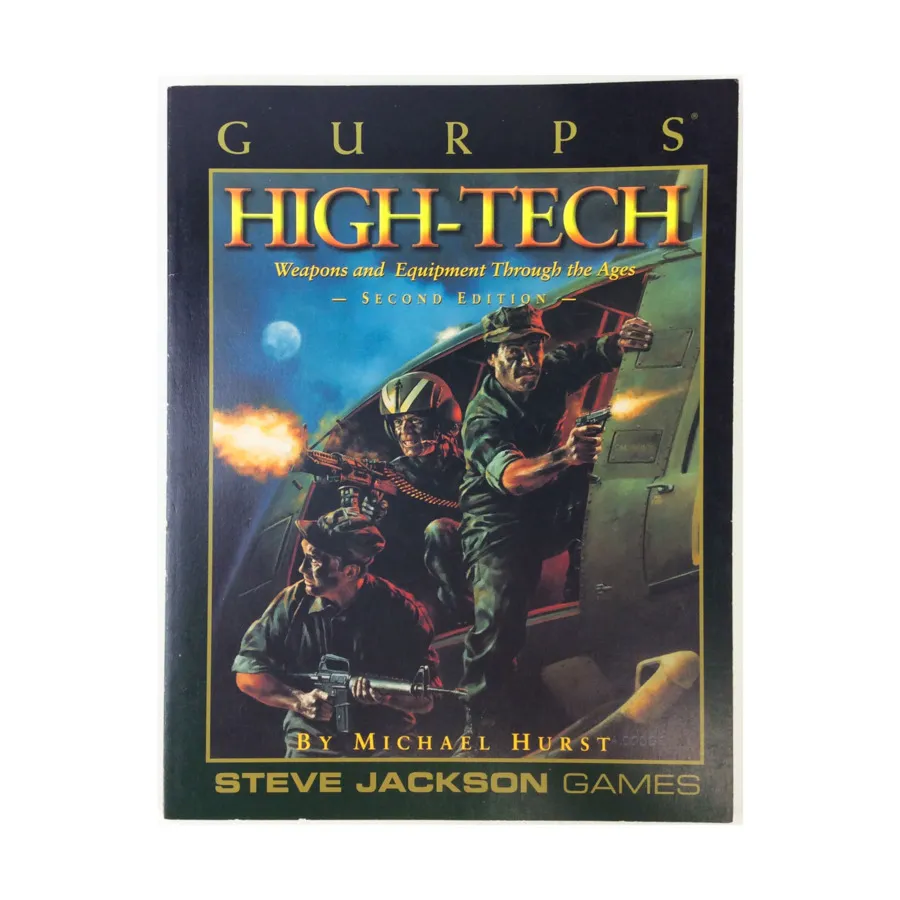 High-Tech (2nd Edition, 2nd Printing), GURPS (1st-3rd Edition) - Technology & Equipment, мягкая обложка
High-Tech (2nd Edition, 2nd Printing), GURPS (1st-3rd Edition) - Technology & Equipment, мягкая обложка