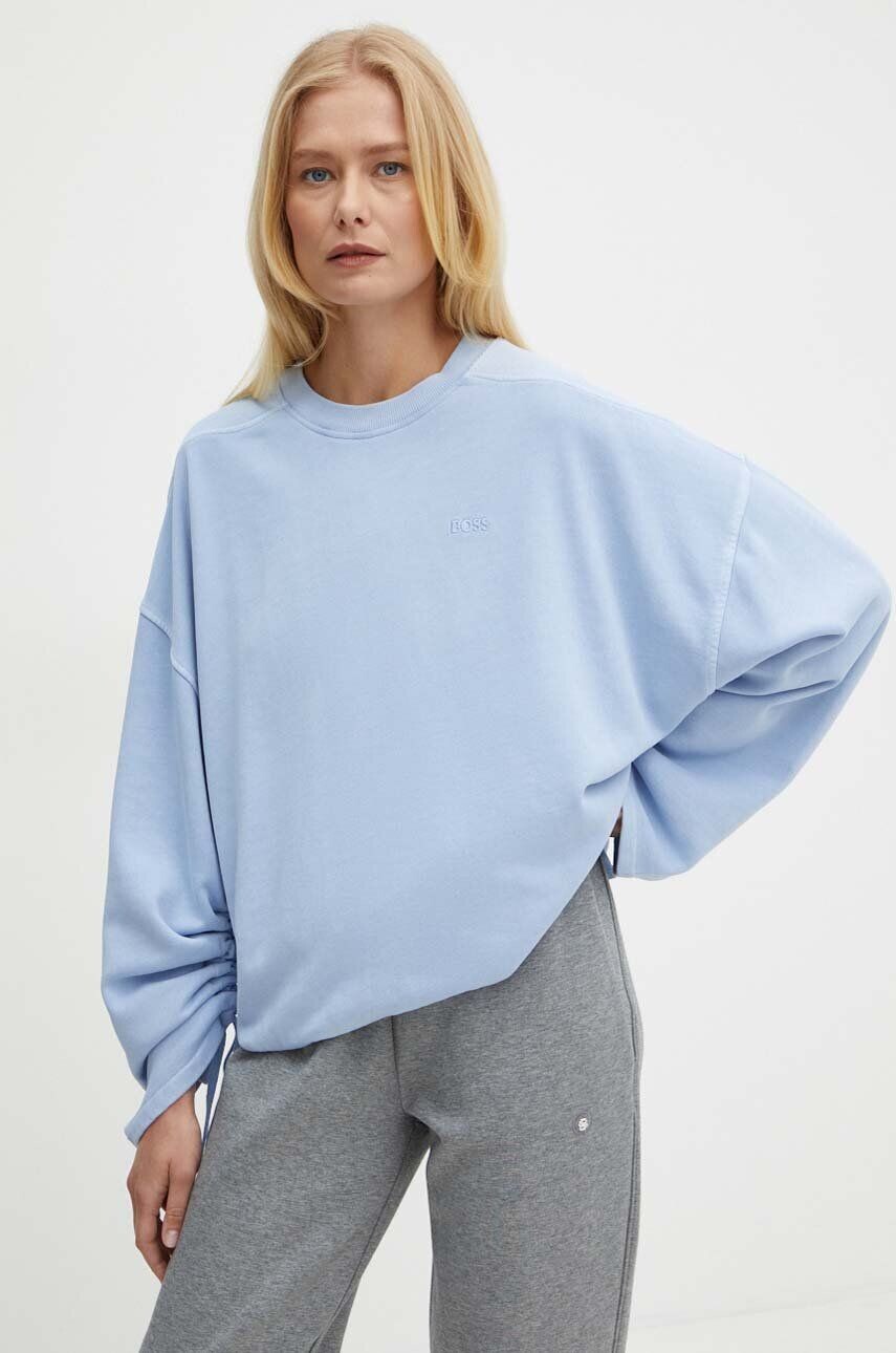 Хлопковая толстовка Boss Orange, синий
Хлопковая толстовка Boss Orange, синий