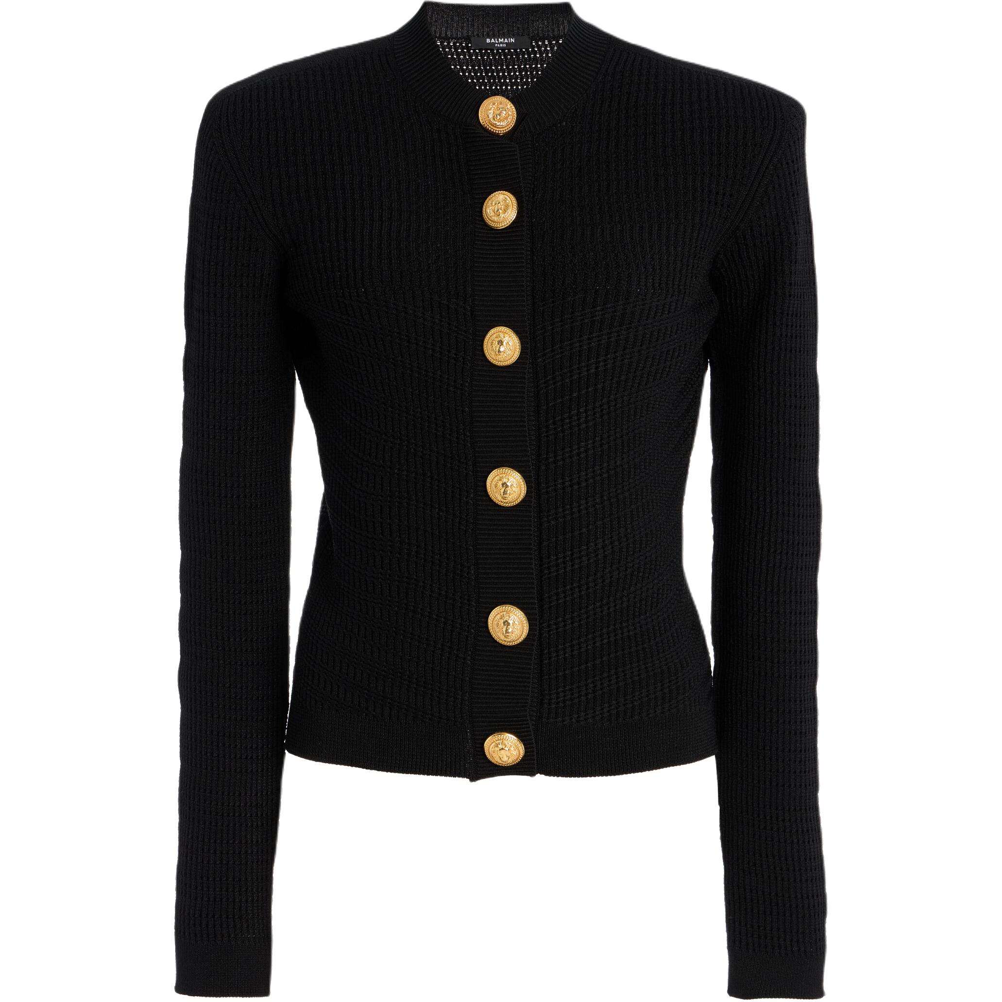 Длинный кардиган с рукавами BALMAIN, черный
Длинный кардиган с рукавами BALMAIN, черный