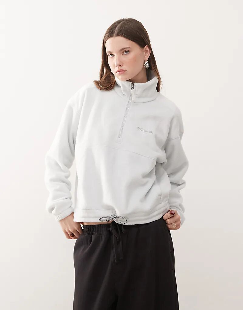 Флис Columbia Brushy Bay с застежкой-молнией на половину длины, ледяного серого цвета
Флис Columbia Brushy Bay с застежкой-молнией на половину длины, ледяного серого цвета