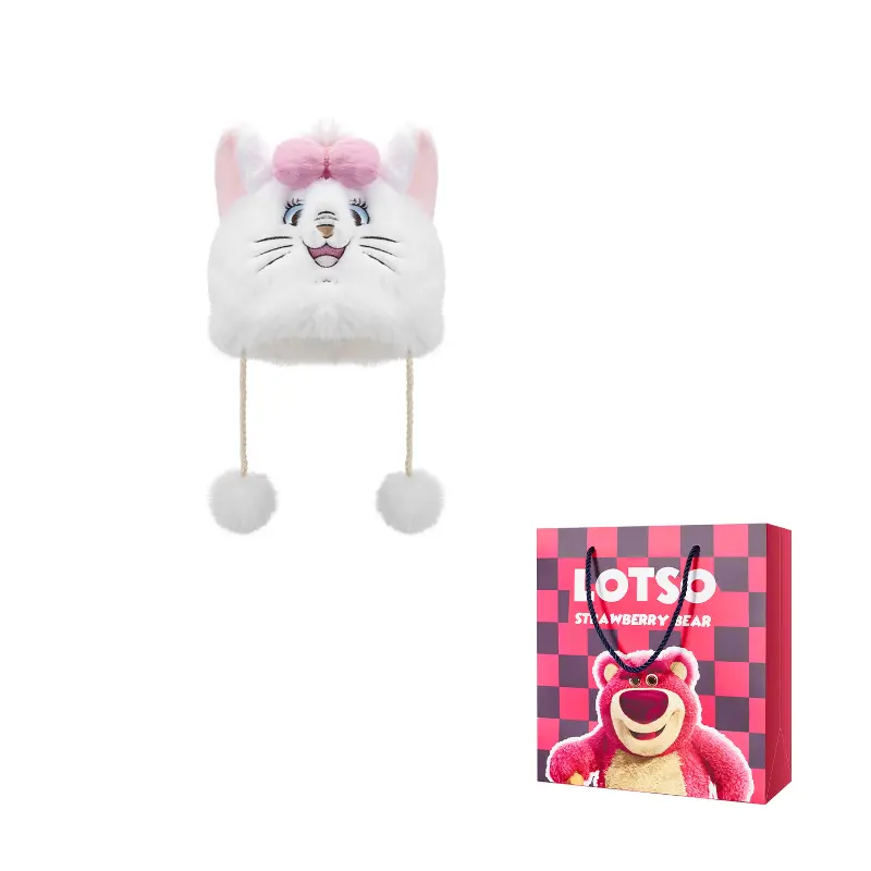 Disney Полиэстеровая шапка унисекс, Marie Cat Plush White Thermal Hat
Disney Полиэстеровая шапка унисекс, Marie Cat Plush White Thermal Hat