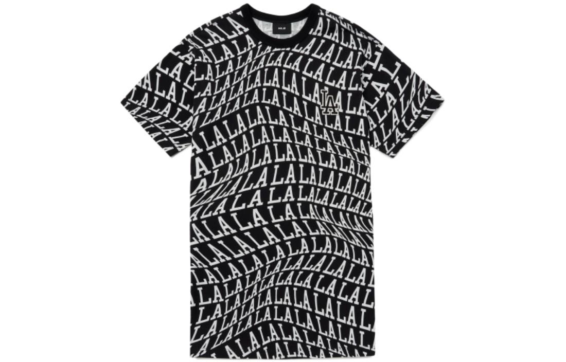 MLB Женское черное платье с коротким рукавом
MLB Женское черное платье с коротким рукавом