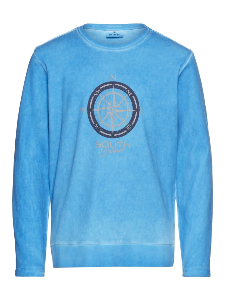 Рубашка с длинным рукавом Delmao, бирюзовый
Рубашка с длинным рукавом Delmao, бирюзовый