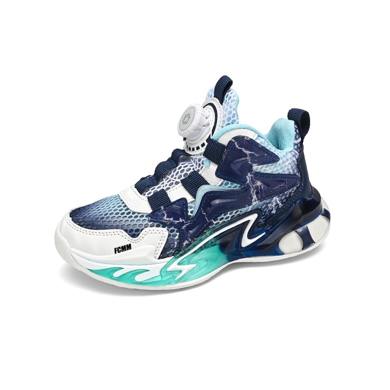 Дышащие баскетбольные кроссовки для детей FCMM, синий 
Дышащие баскетбольные кроссовки для детей FCMM, синий