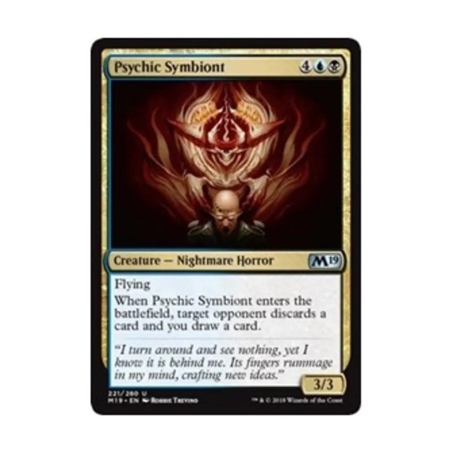 CCG Психический симбионт (U), MTG - Core Set 2019
CCG Психический симбионт (U), MTG - Core Set 2019
