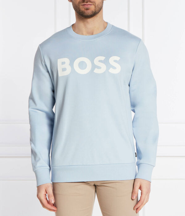 Свитер солери 02 Regular fit Boss, синий 
Свитер солери 02 Regular fit Boss, синий
