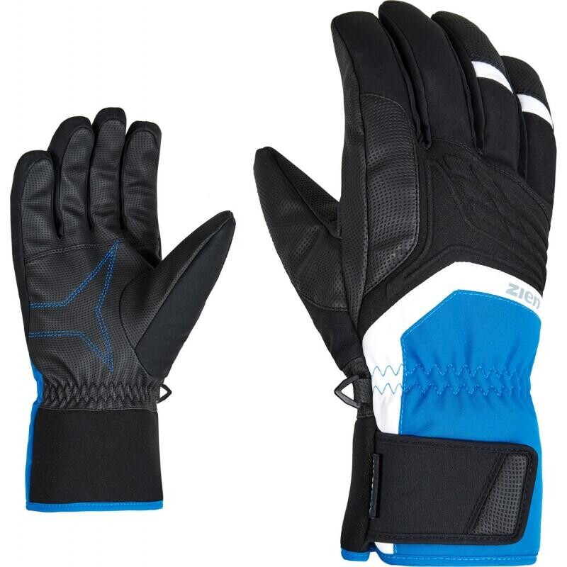 Водонепроницаемые лыжные перчатки Ziener, черный 
Водонепроницаемые лыжные перчатки Ziener, черный