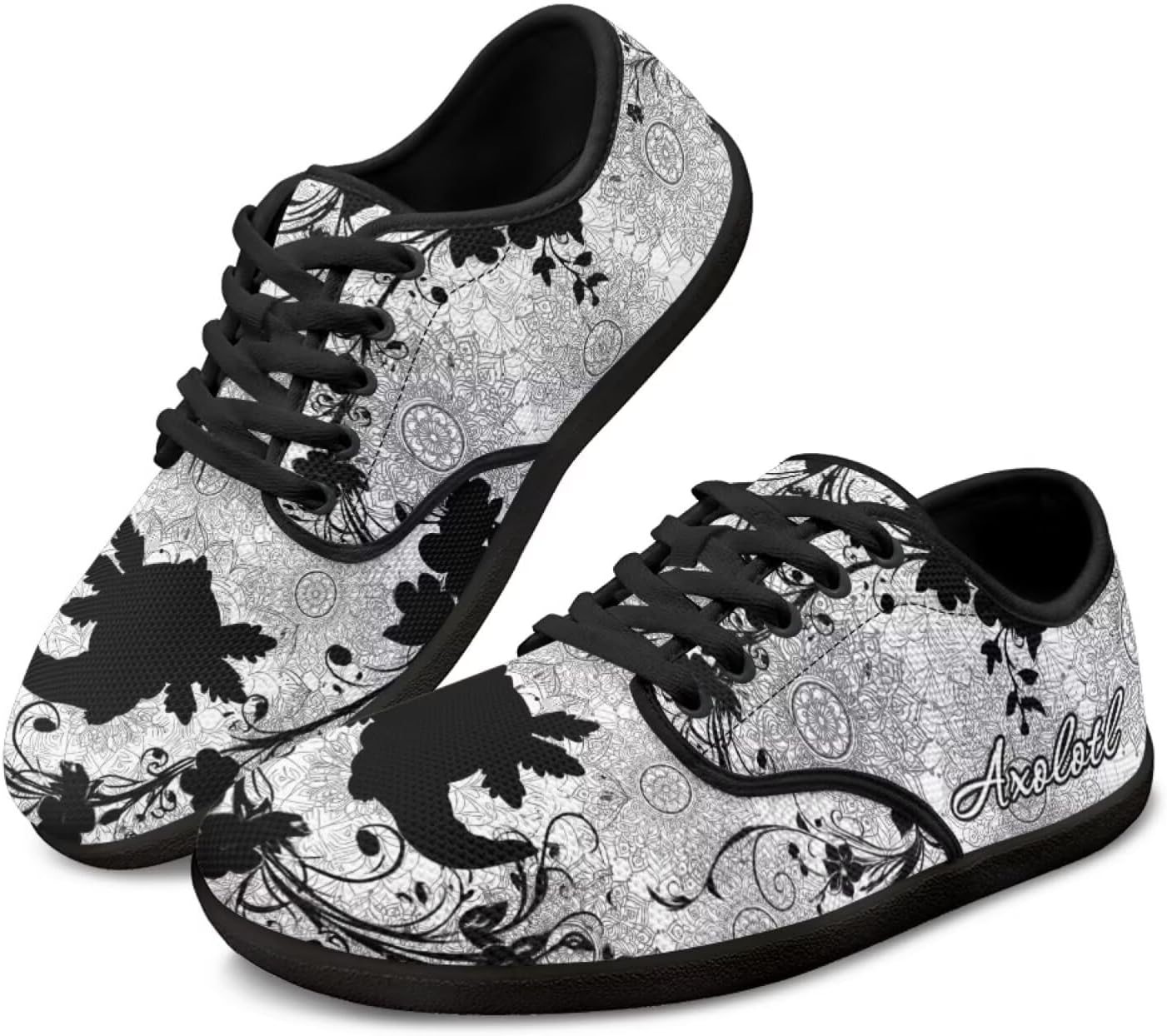 Широкие кроссовки с животным принтом для ходьбы с отделкой на носок, шнуровкой, минималистичные, противоскользящие теннисные кроссовки для женщин и мужчин Pointodoor, Axolotl Boho Mandala
Широкие кроссовки с животным принтом для ходьбы с отделкой на носок, шнуровкой, минималистичные, противоскользящие теннисные кроссовки для женщин и мужчин Pointodoor, Axolotl Boho Mandala