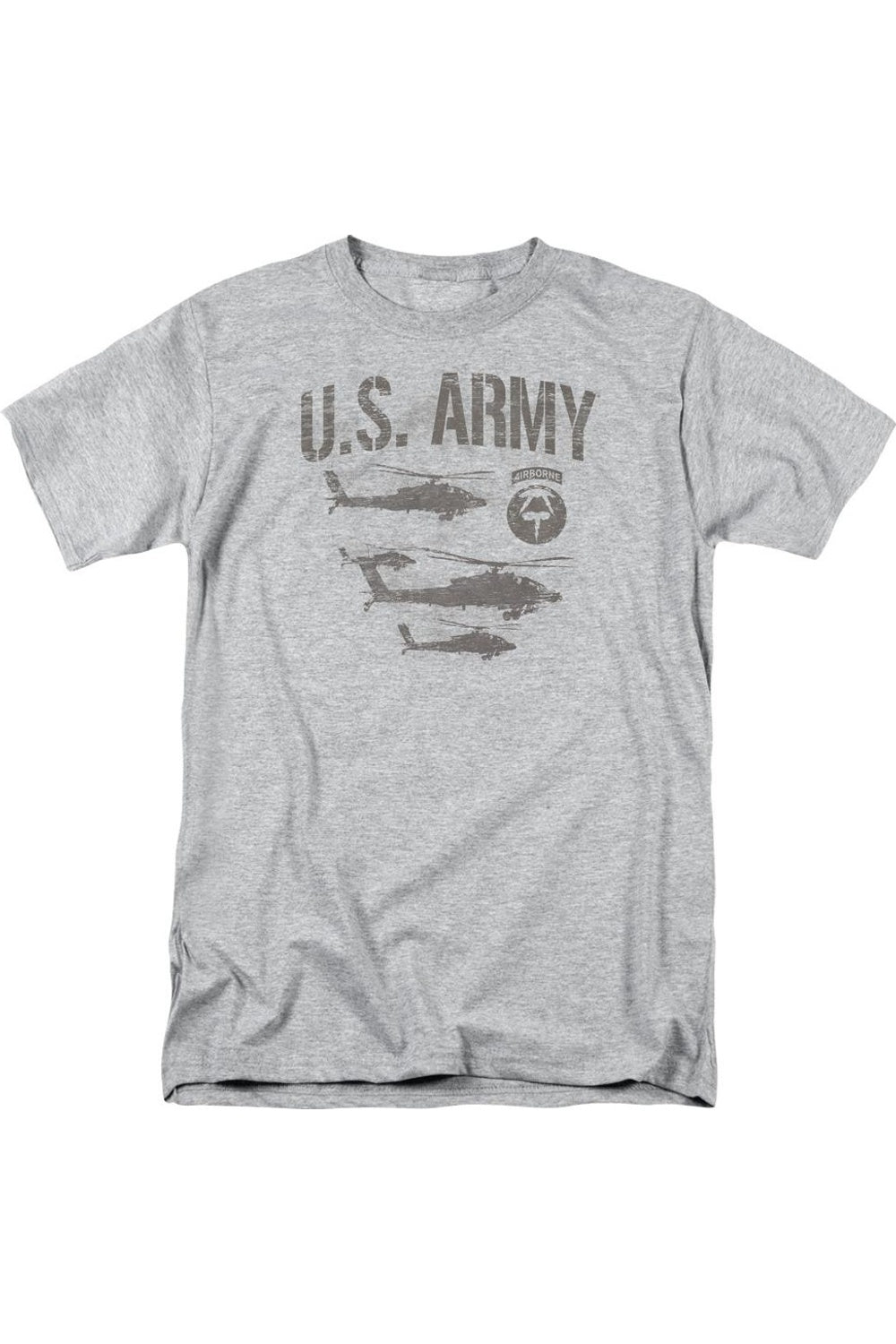 Футболка с коротким рукавом для взрослых с символикой Армии США Airborne Gildan, цвет athletic heather
Футболка с коротким рукавом для взрослых с символикой Армии США Airborne Gildan, цвет athletic heather