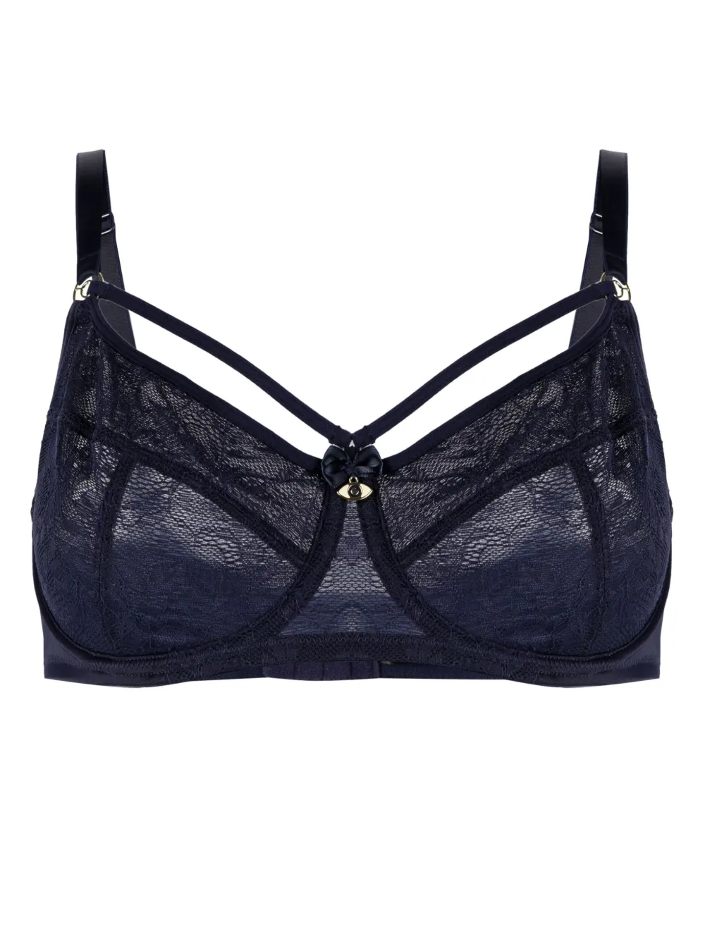 Бюстгальтер-балконет Space Odyssey Marlies Dekkers, синий
Бюстгальтер-балконет Space Odyssey Marlies Dekkers, синий