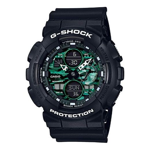 Часы CASIO G-Shock Analog-Digital 'Black Green', черный
Часы CASIO G-Shock Analog-Digital 'Black Green', черный
