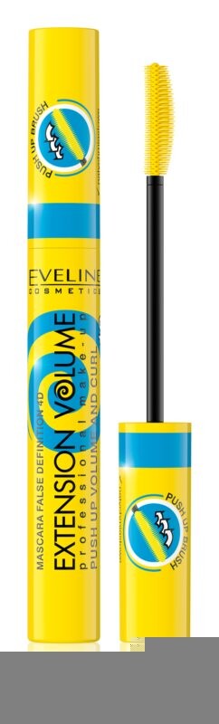 Тушь с эффектом пуш-ап Eveline Cosmetics Extension Volume, 10 мл
Тушь с эффектом пуш-ап Eveline Cosmetics Extension Volume, 10 мл