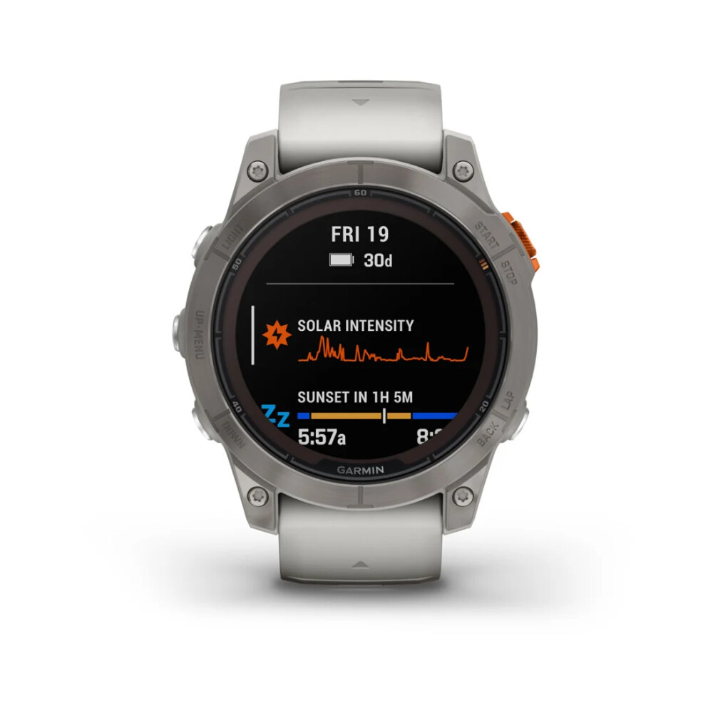 Умные часы Garmin Fenix 7 Pro Sapphire Solar Edition, 1.3", Wi-Fi, серебристый/оранжевый
Умные часы Garmin Fenix 7 Pro Sapphire Solar Edition, 1.3", Wi-Fi, серебристый/оранжевый