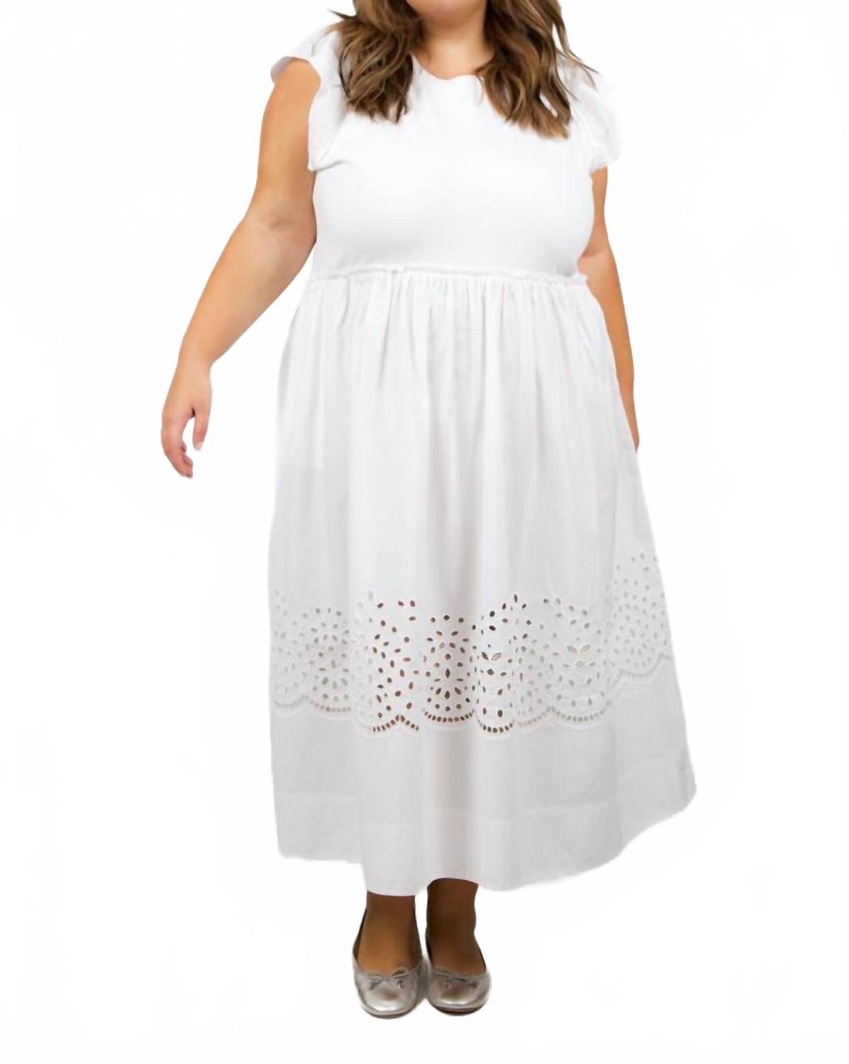 Платье Faye в оптическом белом Tanya Taylor
Платье Faye в оптическом белом Tanya Taylor