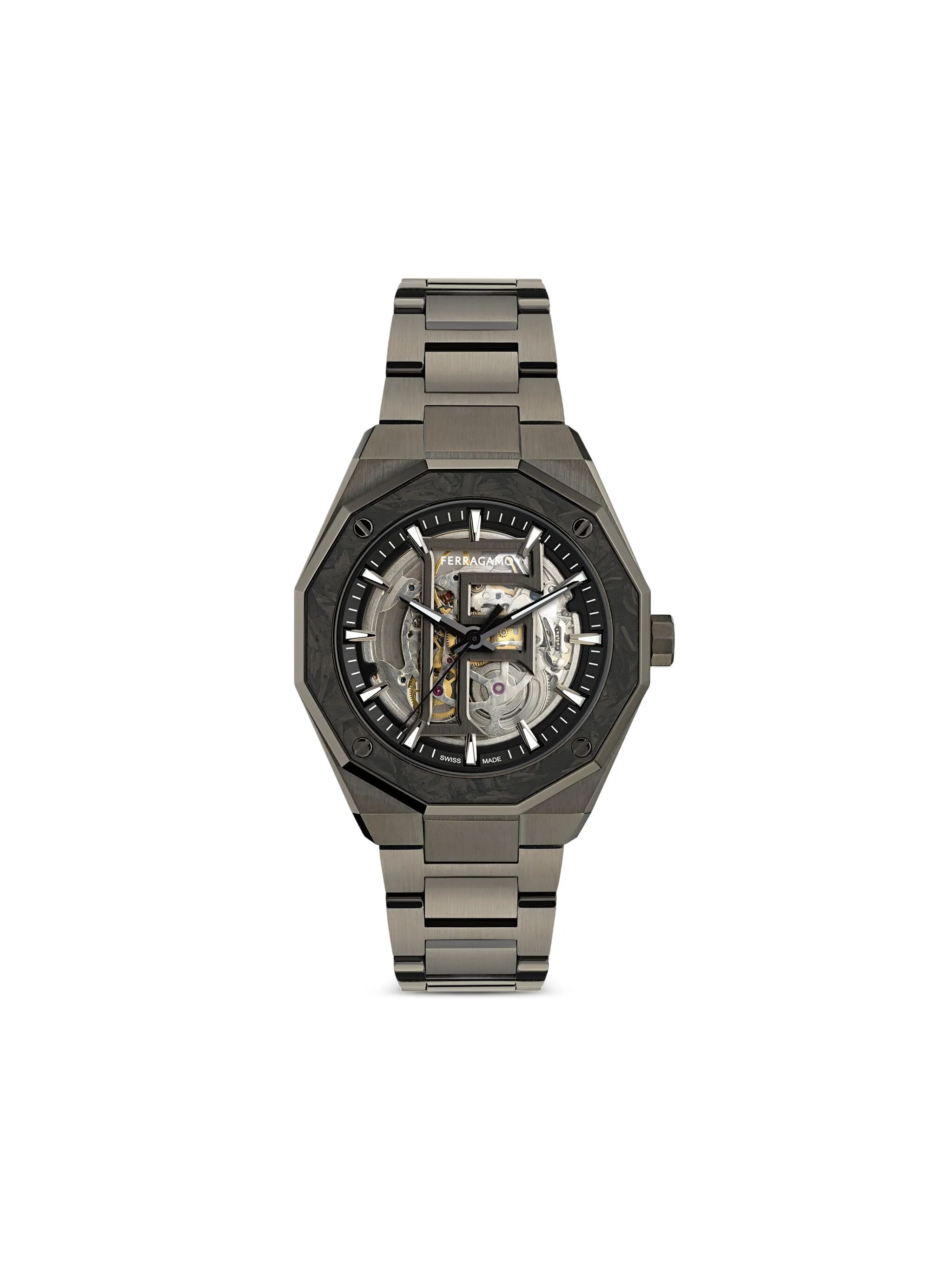 Наручные часы Edge Skeleton 42 мм Ferragamo, серый
Наручные часы Edge Skeleton 42 мм Ferragamo, серый