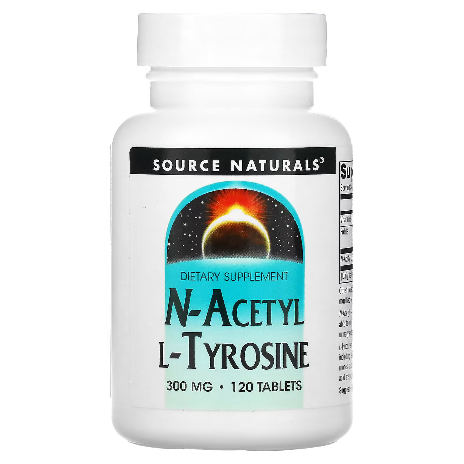 Source Naturals, N-ацетил L-тирозин, 300 мг, 120 таблеток
Source Naturals, N-ацетил L-тирозин, 300 мг, 120 таблеток