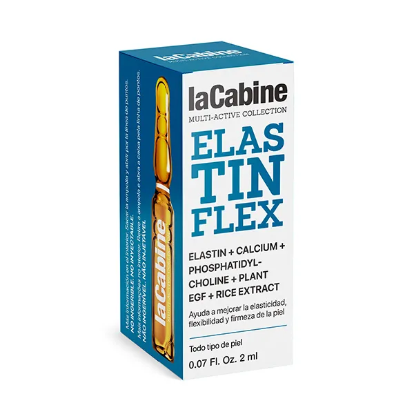 Тонизирующая ампула для лица Ampolla Elastin Flex Lacabine, 2 ml
Тонизирующая ампула для лица Ampolla Elastin Flex Lacabine, 2 ml