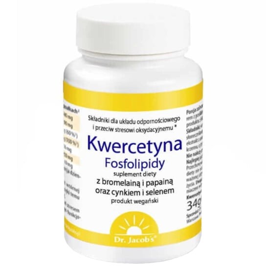 Dr. Jacob's, Кверцетин Фосфолипиды 60 капсул.
Dr. Jacob's, Кверцетин Фосфолипиды 60 капсул.