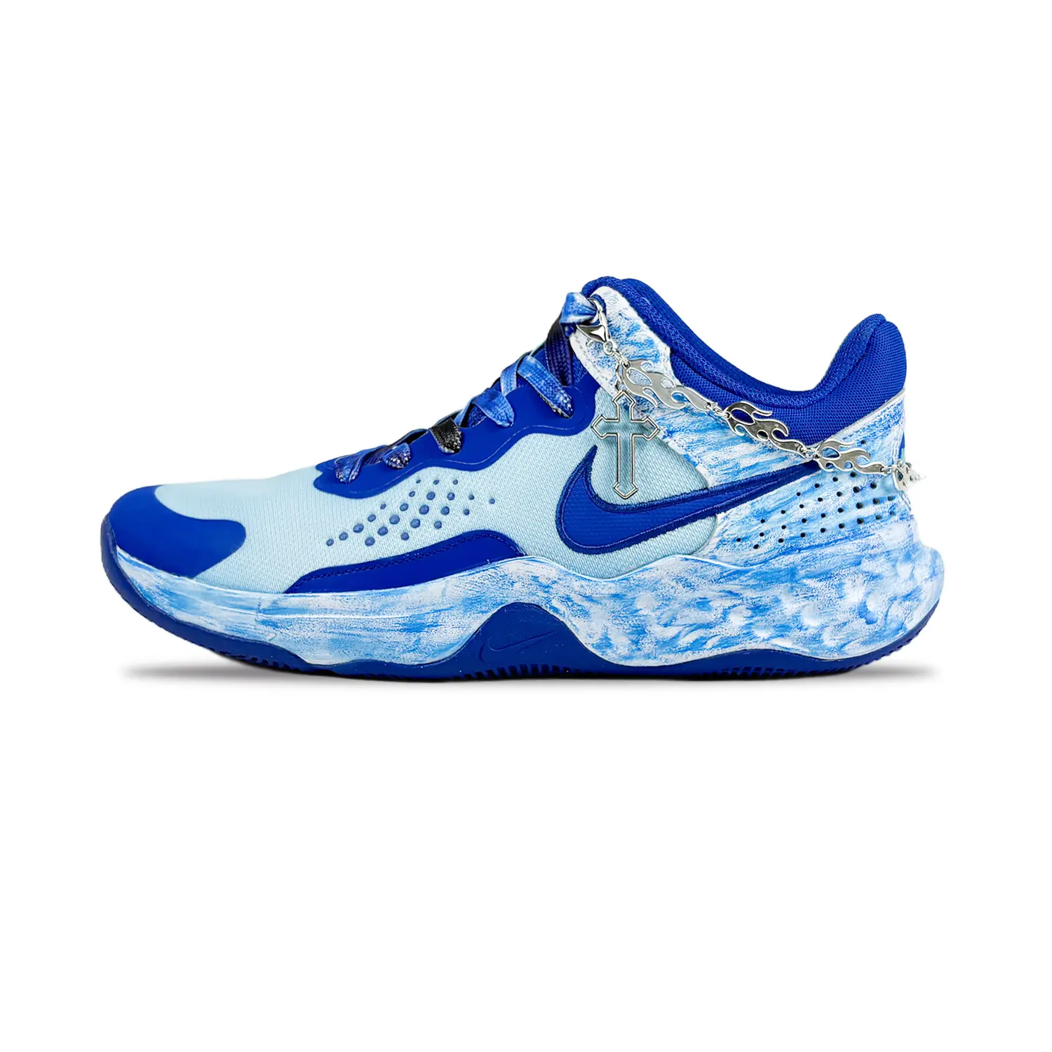 Баскетбольные кроссовки Fly By Mid 3 с амортизацией, противоскользящие и износостойкие, средней высоты, мужские, цвет Klein Blue Nike, Klein Blue
Баскетбольные кроссовки Fly By Mid 3 с амортизацией, противоскользящие и износостойкие, средней высоты, мужские, цвет Klein Blue Nike, Klein Blue