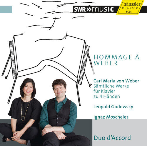 CD диск Weber / Moscheles: Hommage a Weber
CD диск Weber / Moscheles: Hommage a Weber