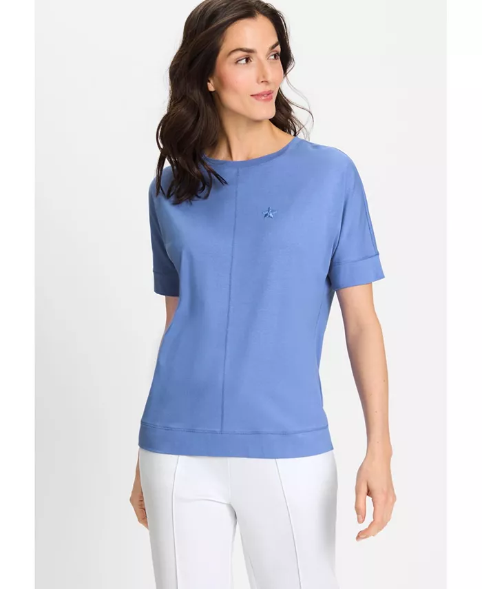 Женская футболка с круглым вырезом Olsen, синий
Женская футболка с круглым вырезом Olsen, синий