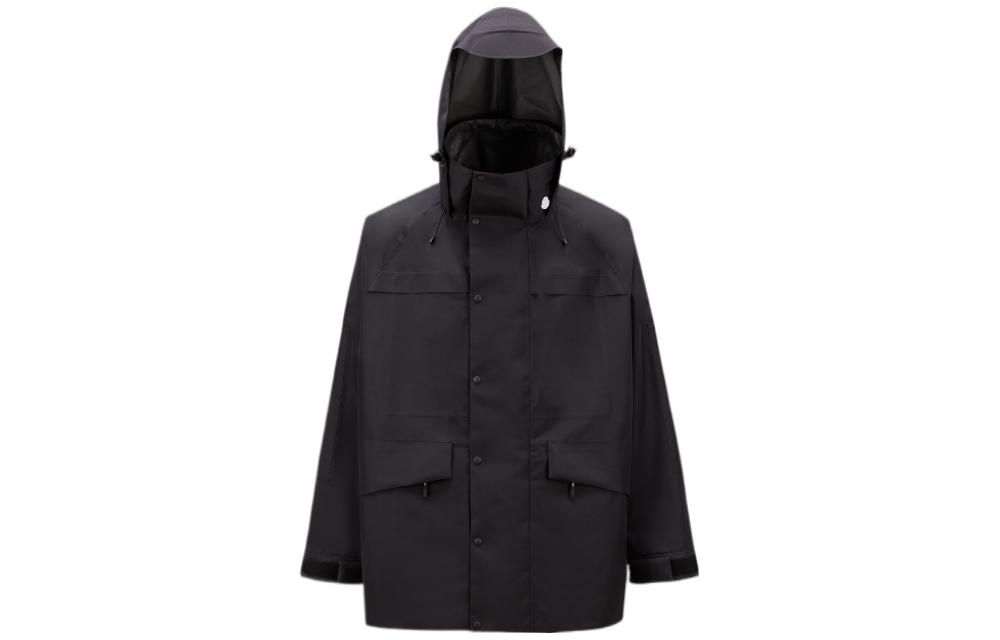 Moncler Genius HYKE Парка Пальто мужское черное с капюшоном умеренного размера
Moncler Genius HYKE Парка Пальто мужское черное с капюшоном умеренного размера