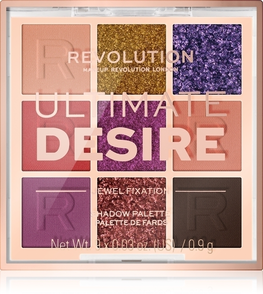 Палитра теней для век Ultimate Desire Makeup Revolution, atspalvis jewel fixation 8,1 гр
Палитра теней для век Ultimate Desire Makeup Revolution, atspalvis jewel fixation 8,1 гр