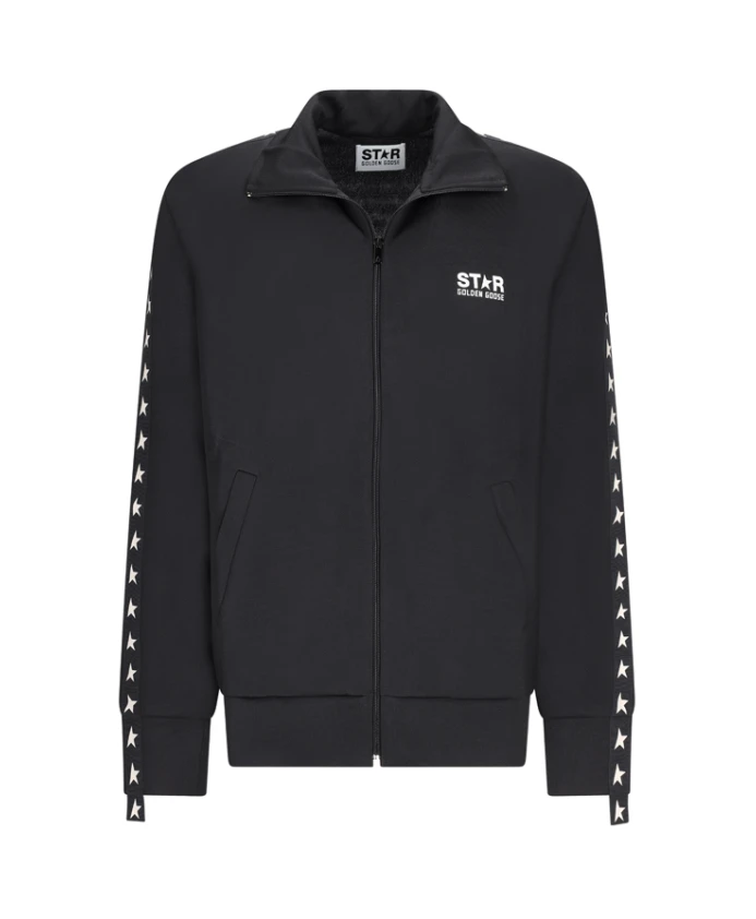 Толстовка на молнии со звездами Golden Goose, черный
Толстовка на молнии со звездами Golden Goose, черный