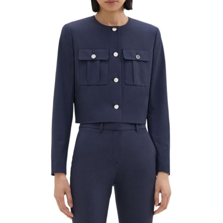 Куртки Пальто Женские Глубокий Морской Синий THEORY
Куртки Пальто Женские Глубокий Морской Синий THEORY