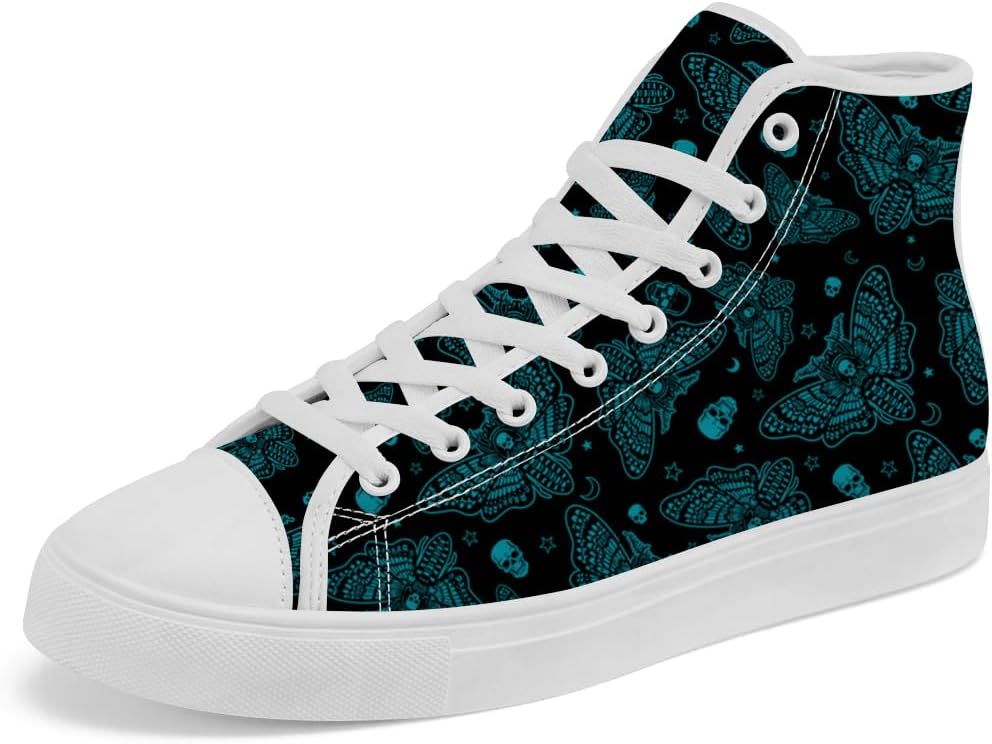 Кеды на высокой подошве Chebing Moth из холщовой ткани с черепом, шнуровка, повседневная обувь для женщин и мужчин, синий
Кеды на высокой подошве Chebing Moth из холщовой ткани с черепом, шнуровка, повседневная обувь для женщин и мужчин, синий