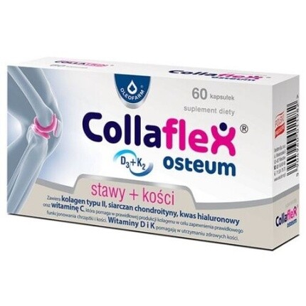 Collaflex Osteum 60 капсул Коллаген типа II Гиалуроновая кислота Витамин CD Рибофлавин Oleofarm
Collaflex Osteum 60 капсул Коллаген типа II Гиалуроновая кислота Витамин CD Рибофлавин Oleofarm